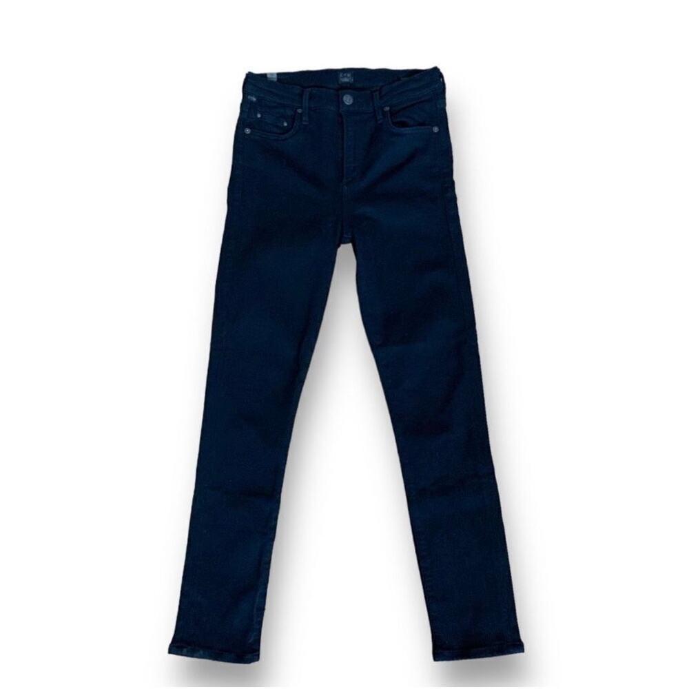 Citizens Of Humanity‎ Rocket Crop High Rise Skinny Jeans 26 Inch Waist Black
